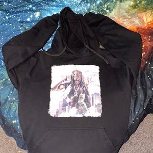 Black King Von Tribute Hoodie